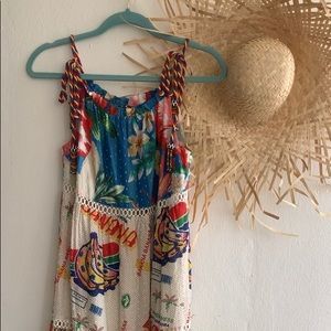 Farm Rio Farm fair maxi dress
